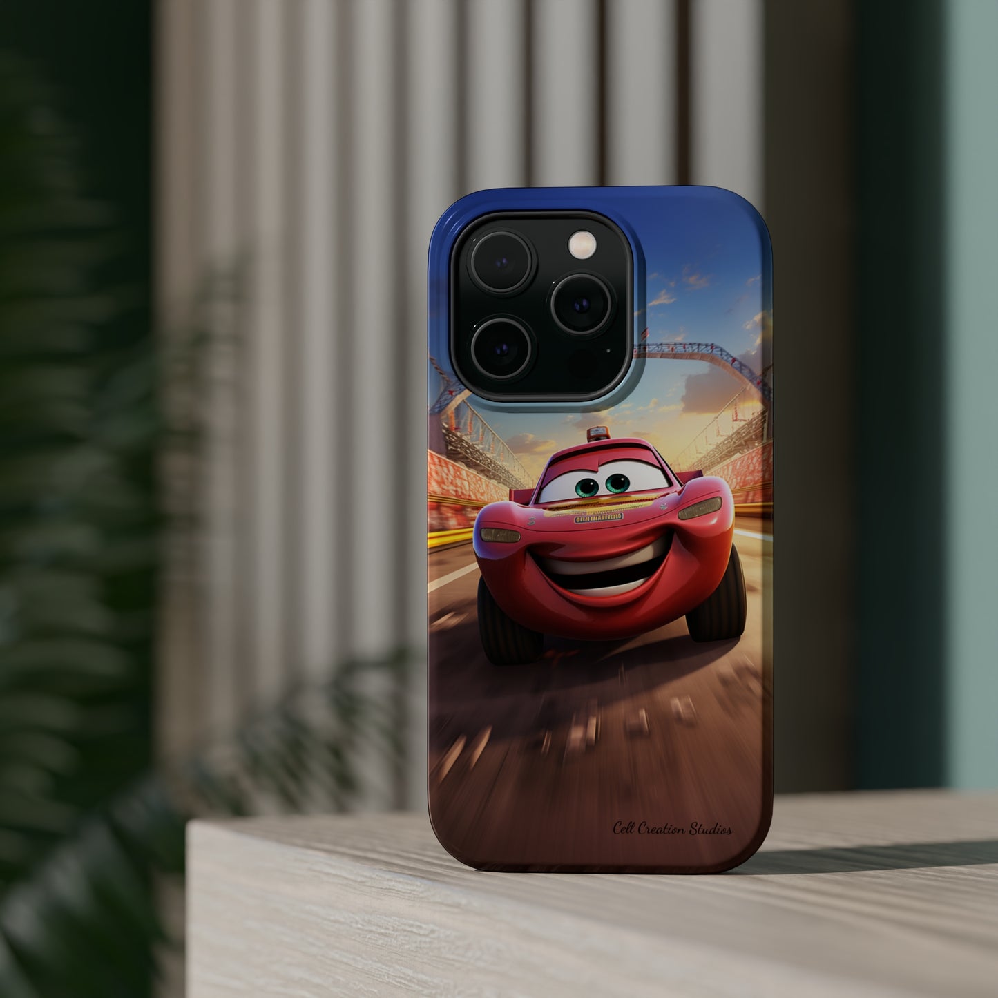 The " Smiling Red Racer" Phone Case -MagSafe Tough Cases