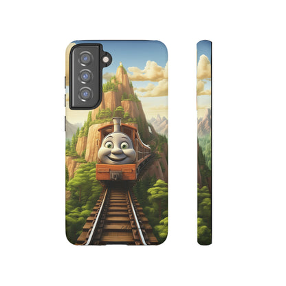 The "Mountain Journey Train" Character Phone Case-Tough Cases