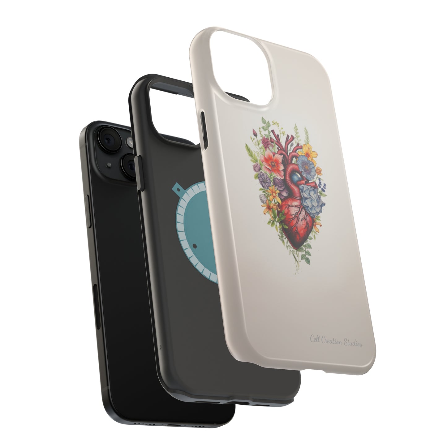 "Blooming Hearts" -MagSafe Tough iPhone Cases