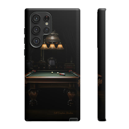 "Elevate Your Game: Pool Table-Themed Phone Case for Billiards Enthusiasts" -Tough Cases