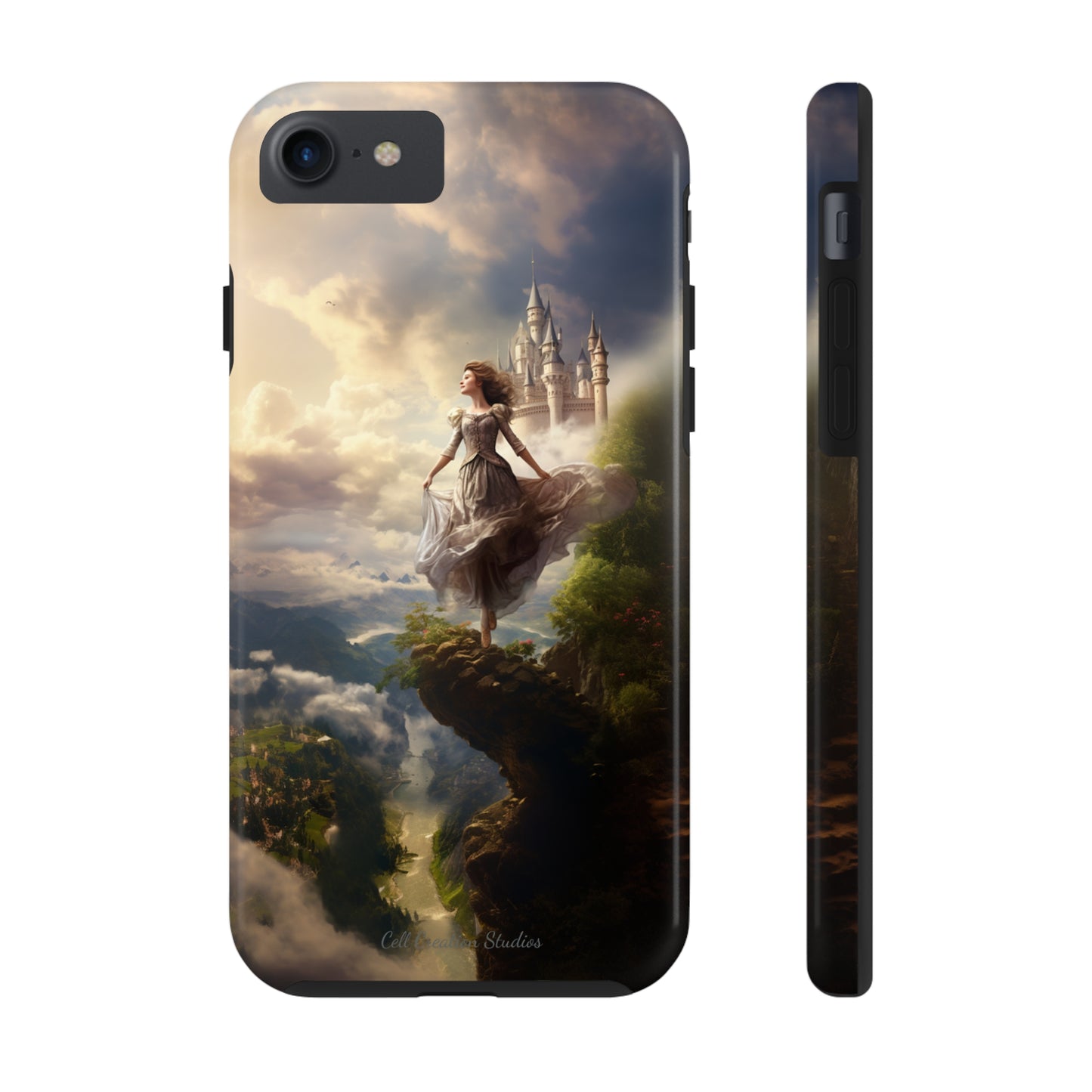 Introducing the "Enchanted Castle Discovery" Cell Phone Case – Uncover the Magic of The Castle On The Hilltop-Tough Phone Cases