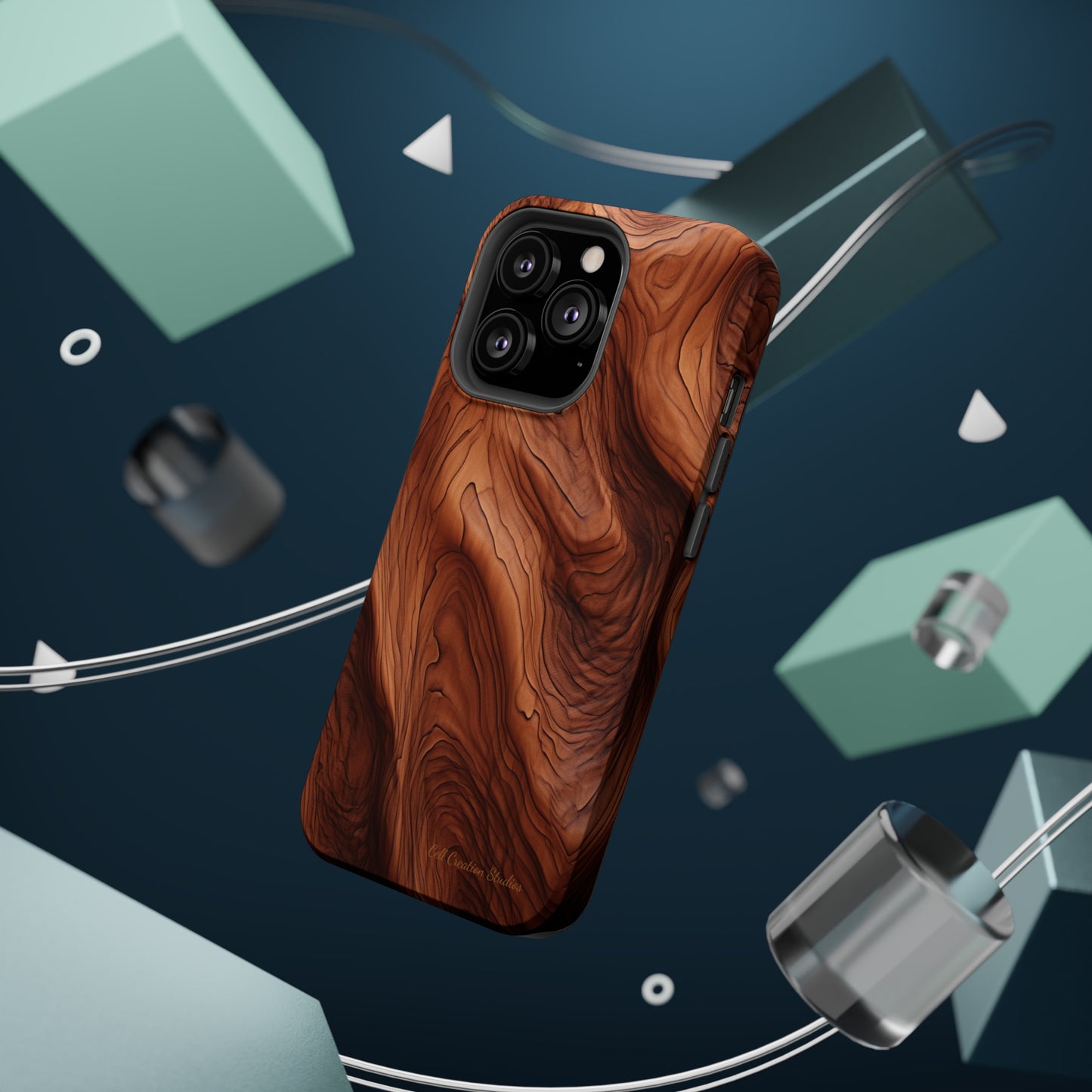 The "Eternal Woodgrain" Phone Case -MagSafe Tough Cases