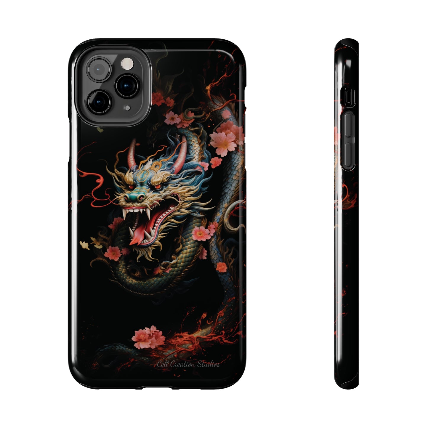 Introducing the "Mystical Japanese Dragon" Cell Phone Case – Unleash the Dragon's Power -Tough Phone Cases