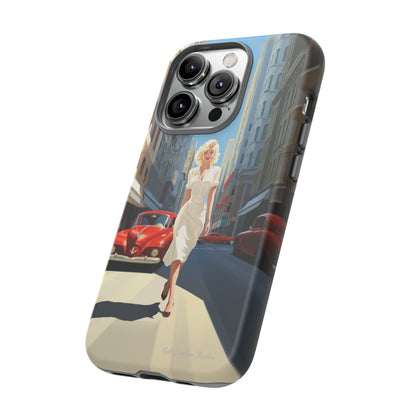 "City Stroll Glamour" Marilyn Monroe Phone Case -Tough Cases