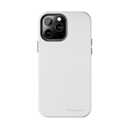 "Pure Elegance White" -Tough iPhone Cases