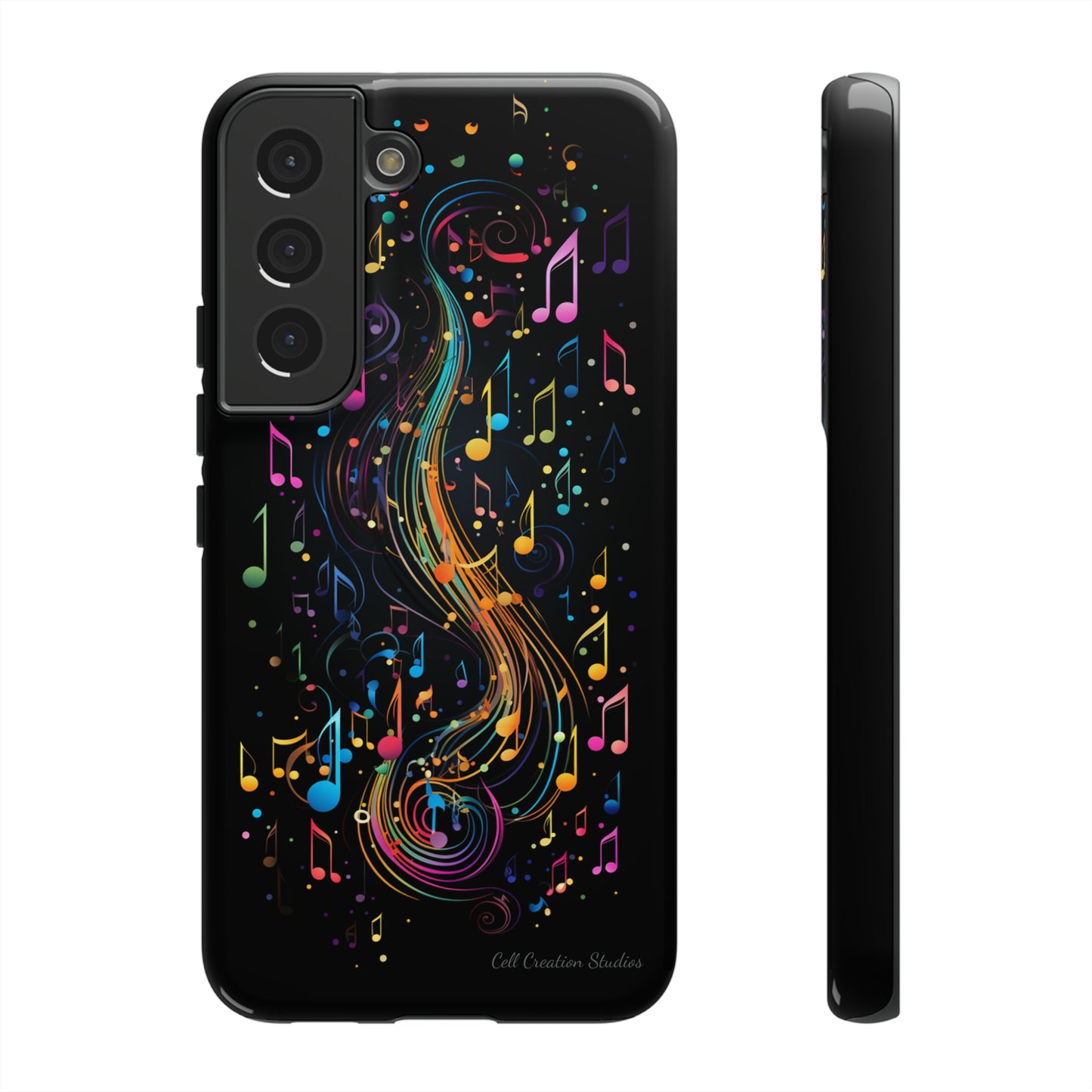 Elevate Your Style and Passion for Music with Our "Harmonious Notes" Cell Phone Case -Tough Cases