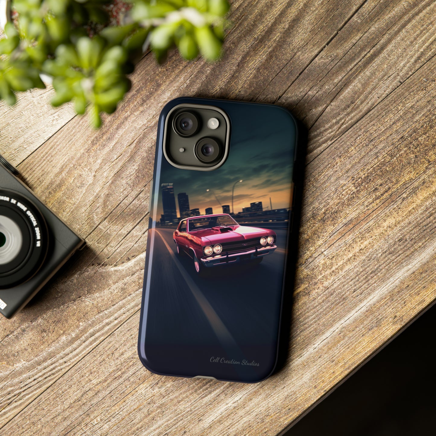 "Sunset City Cruise GTO Edition" -Tough iPhone Cases