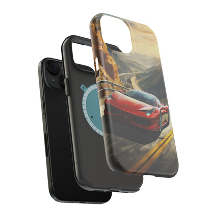 "Mountain Majesty Ferrari Edition" -MagSafe Tough iPhone Cases