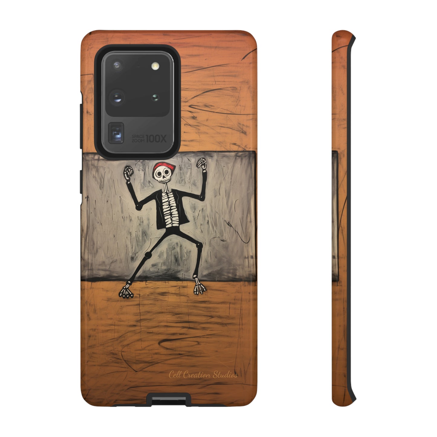 "Dance of the Skeletal Muse" -Tough Samsung Phone Cases