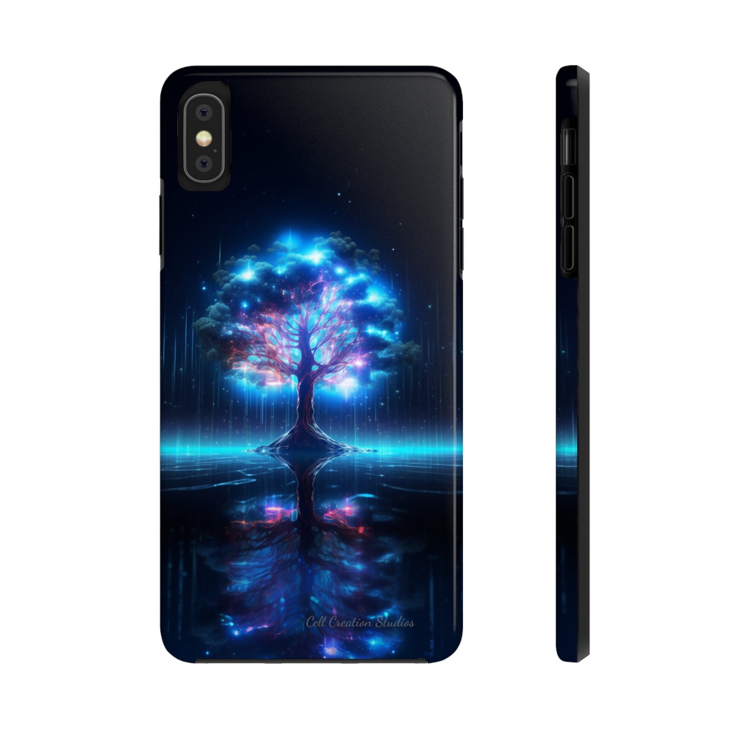 Introducing the "Luminous Tree" Cell Phone Case – Illuminate Your Style with Nature's Glow -Tough Phone Cases