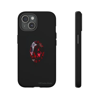 "Ruby Radiance" Phone Case -Tough Cases