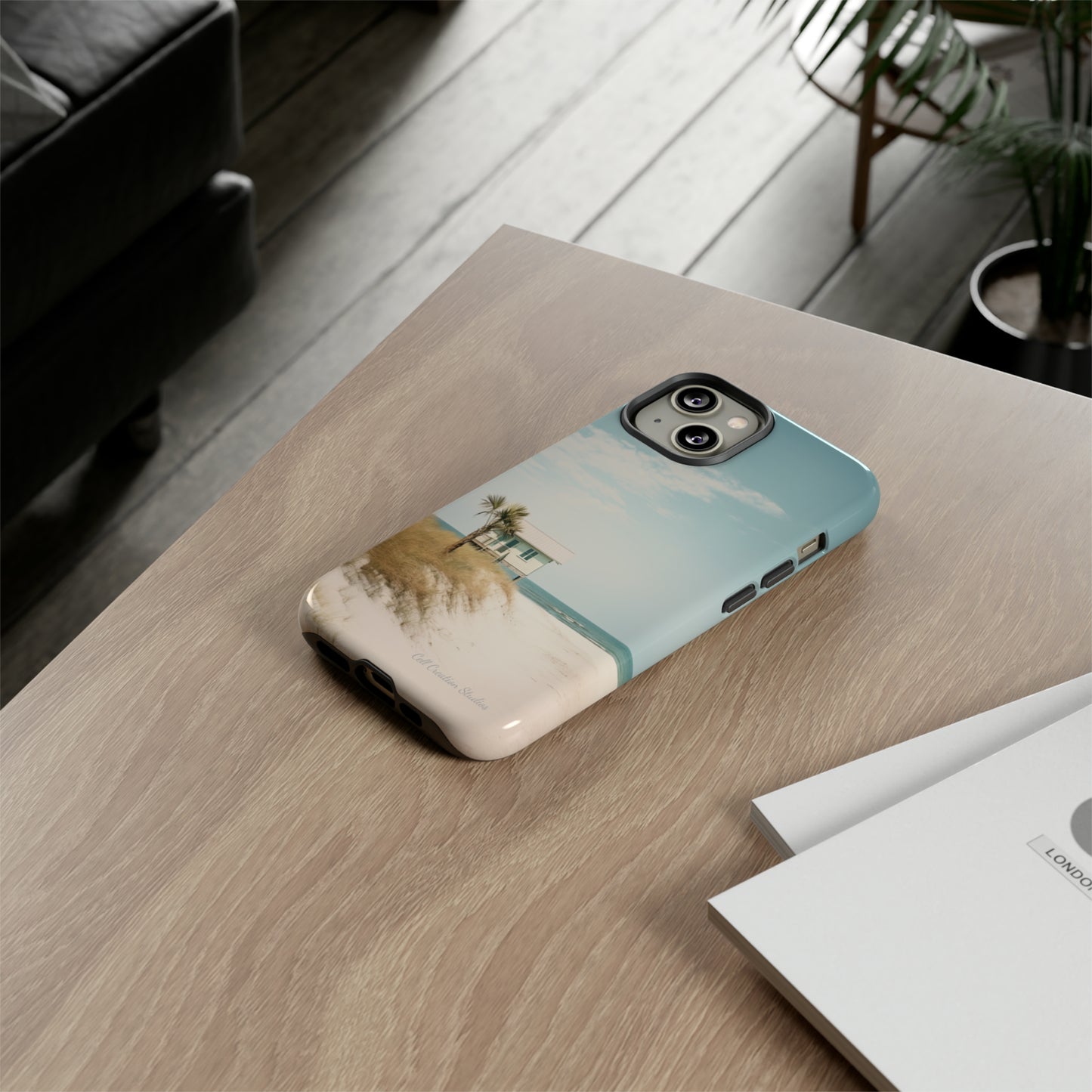 "Seaside Haven" -Tough iPhone Cases