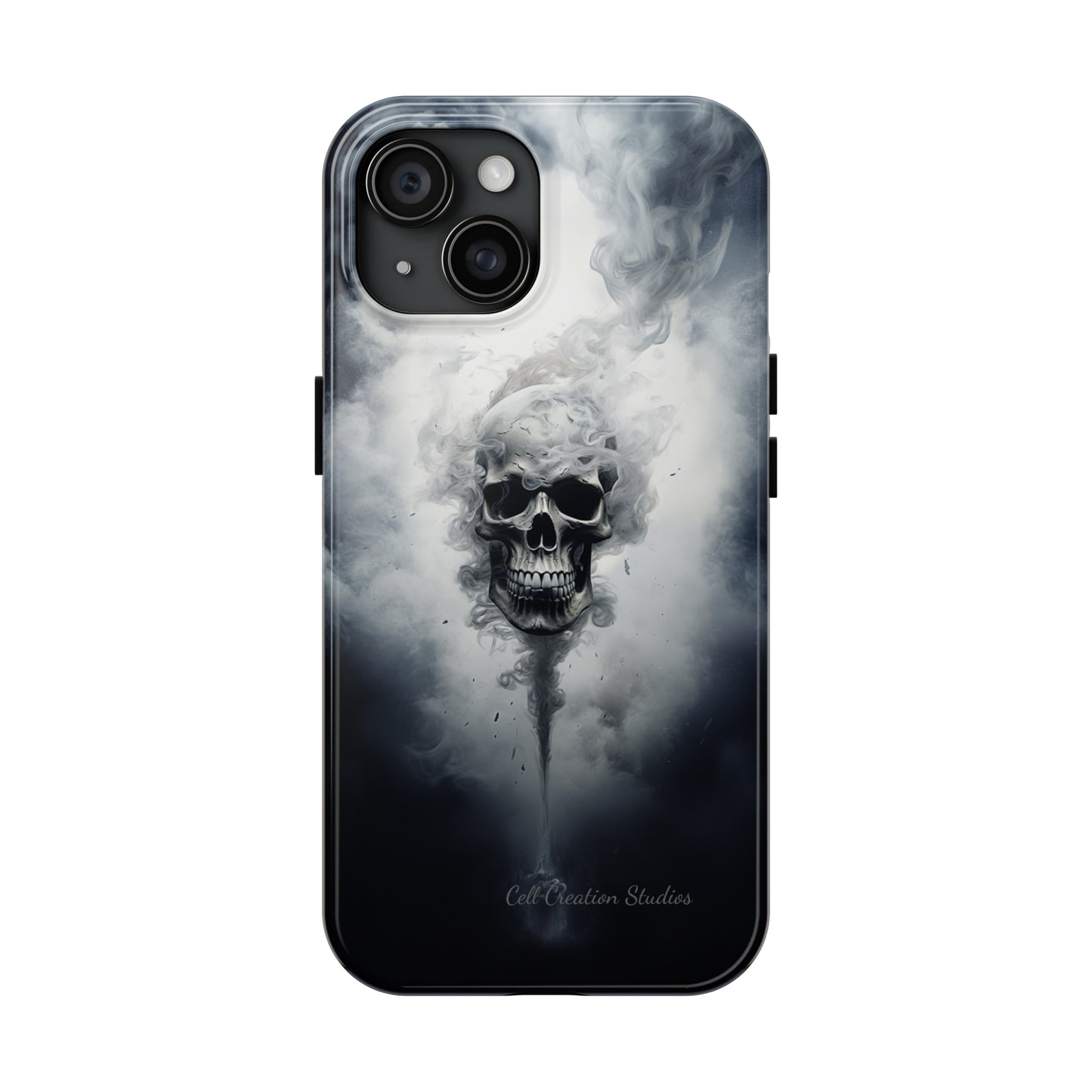 "Mystic Smoke Skull" -Tough iPhone Cases