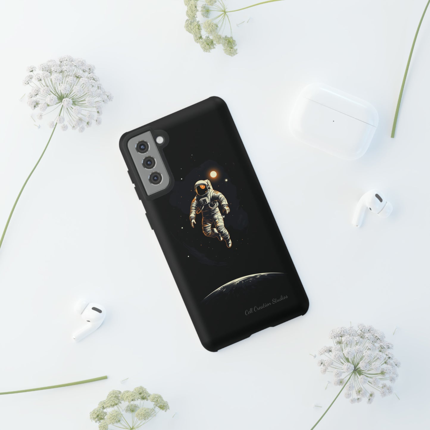 "Cosmic Explorer Astronaut" -Tough Samsung Cases