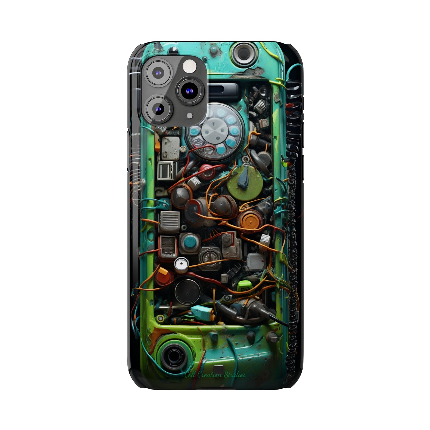 Introducing the "Mechanical Wonders" Cell Phone Case – Peek Inside with Intricate Cell Phone Inner Workings -Slim Phone Cases