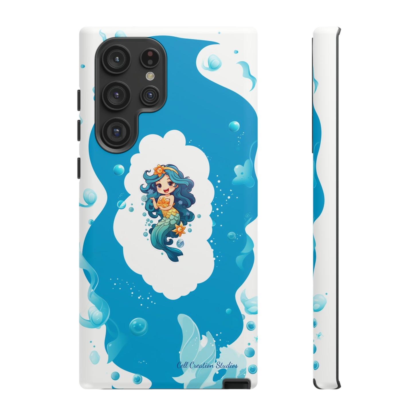 "Mermaid Elegance" -Tough Samsung Phone Cases