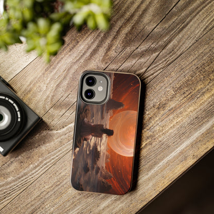 Introducing the "Stargazer's Serenity" Cell Phone Case – Embrace Cosmic Tranquility! -Tough Phone Cases