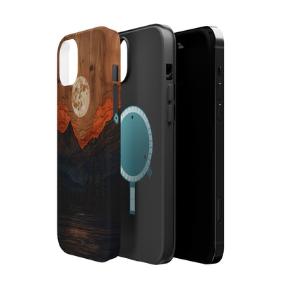 "Elevate Your Style with the Mountain Moonlight Phone Case" -MagSafe Tough Cases