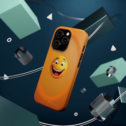 Introducing the "Laughing Emoji" Cell Phone Case – Carry Laughter Everywhere -MagSafe Tough Cases