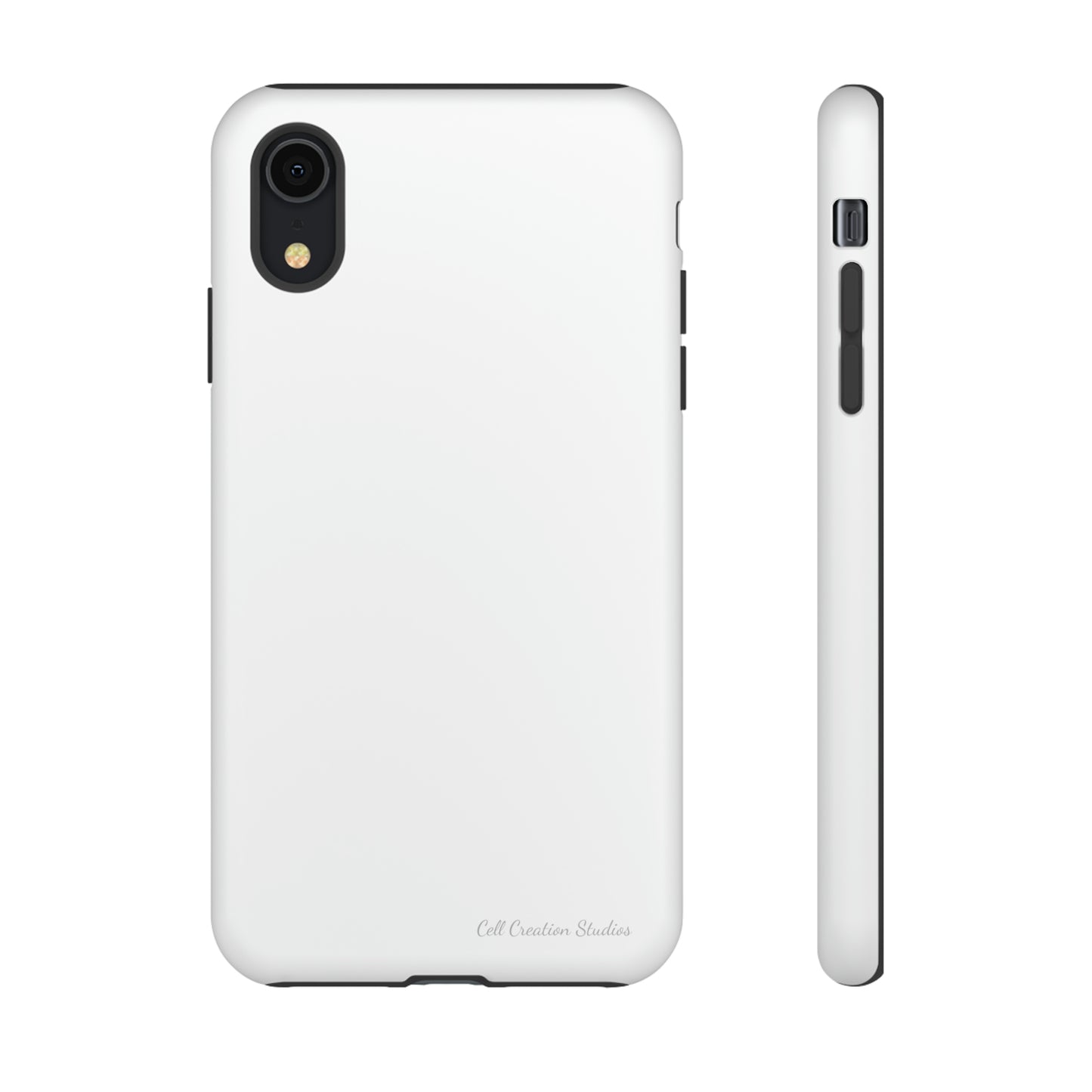 "Pure Elegance White" -Tough iPhone Cases