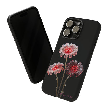 The "Desert Rose Glass Blossom" Phone Case -Tough Cases