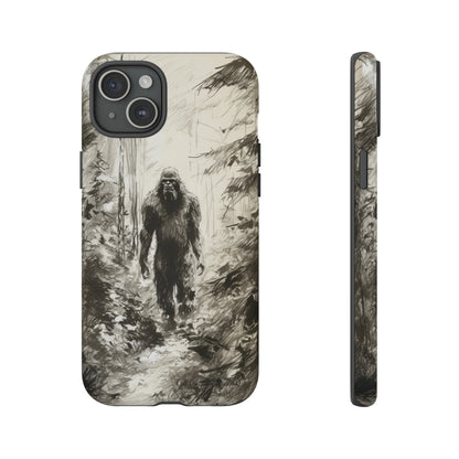 "Bigfoot in the Wilderness" Cell Phone Case – Encounter Bigfoot's Mystery -Tough Cases