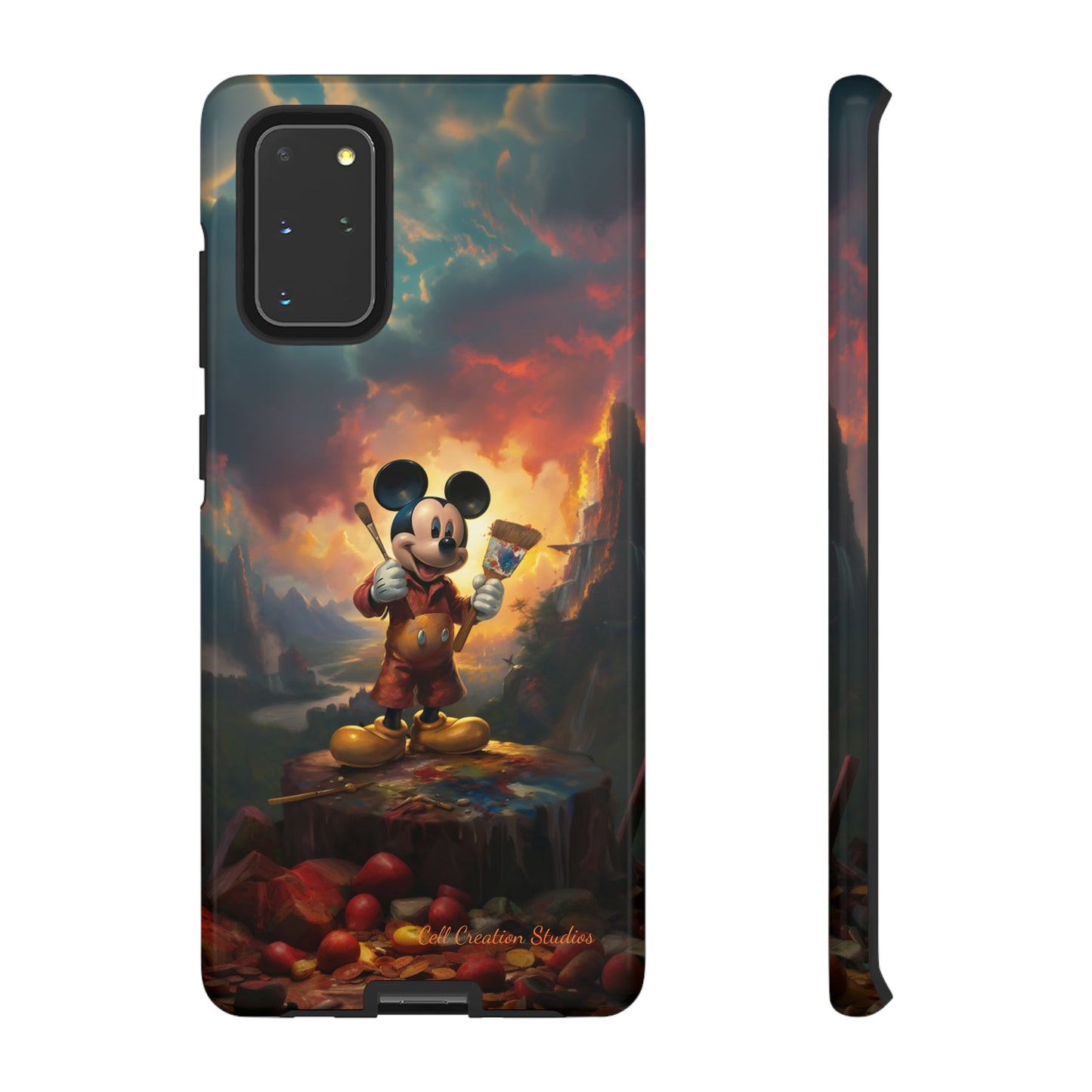 "Artist Mickey" -Tough Samsung Phone Cases