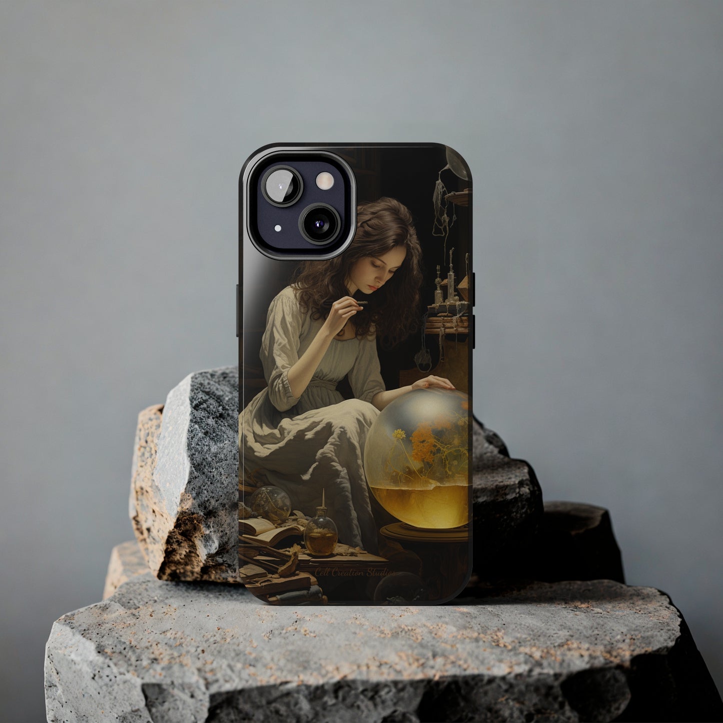 Introducing the "Mystic Botanist" Cell Phone Case – Discover the Secrets Within -Tough Phone Cases