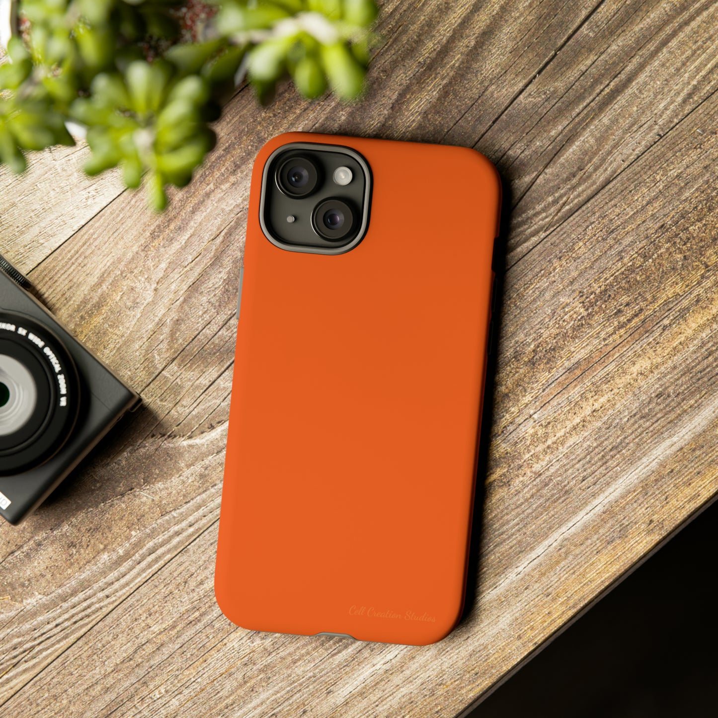 "Orange Burst" -Tough iPhone Cases