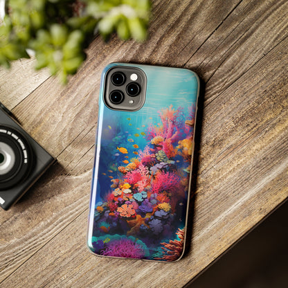 "Coral Reef Splendor" Cell Phone Case – Dive into the Vibrant Underwater World - Phone Cases