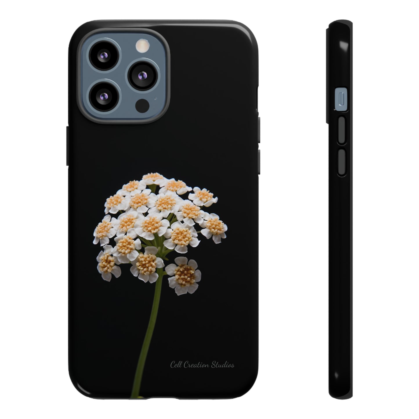 "Elegant Yarrow Bloom"  -Tough iPhone Cases