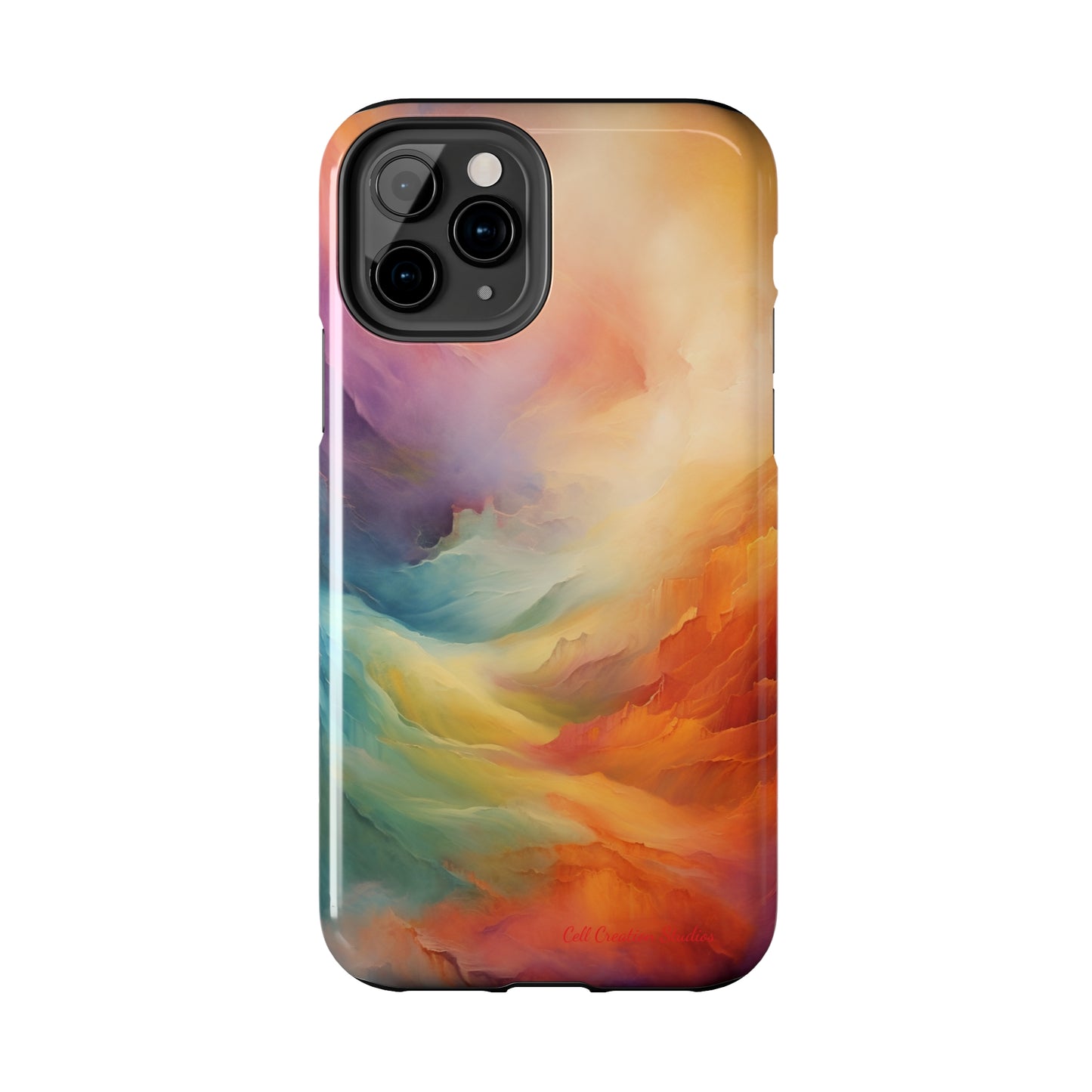 Introducing the "Colorful Spectrum" Cell Phone Case – Dive into a World of Vibrant Hues -Tough Phone Cases