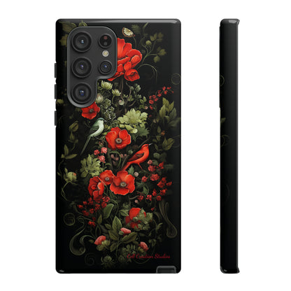 "Floral Serenade Elegance" -Tough Samsung Phone Cases