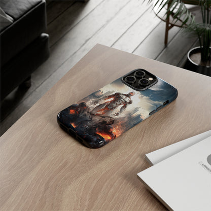 Introducing the "Cyber Guardian" Cell Phone Case – Embrace Futuristic Heroism -Tough Cases