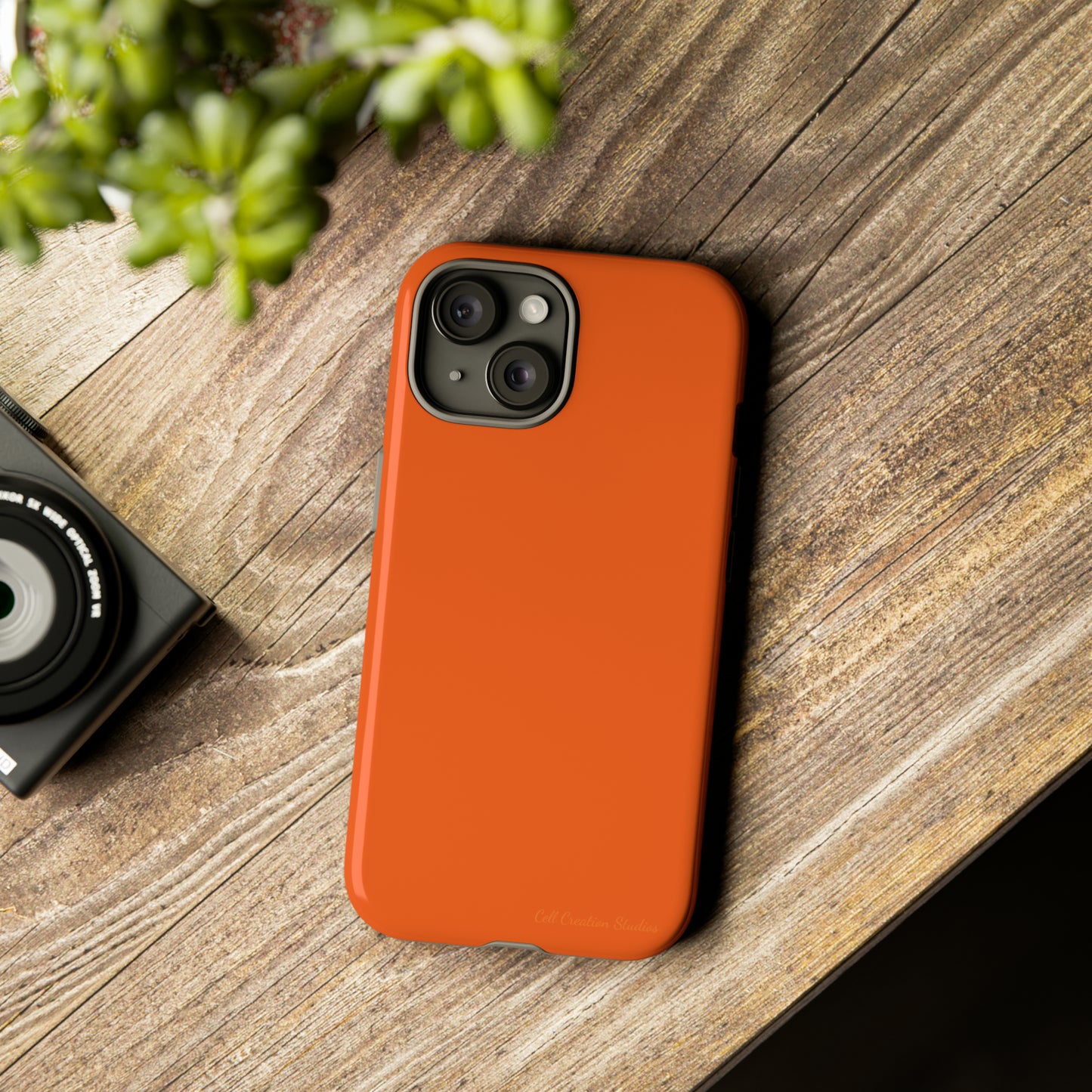 "Orange Burst" -Tough iPhone Cases