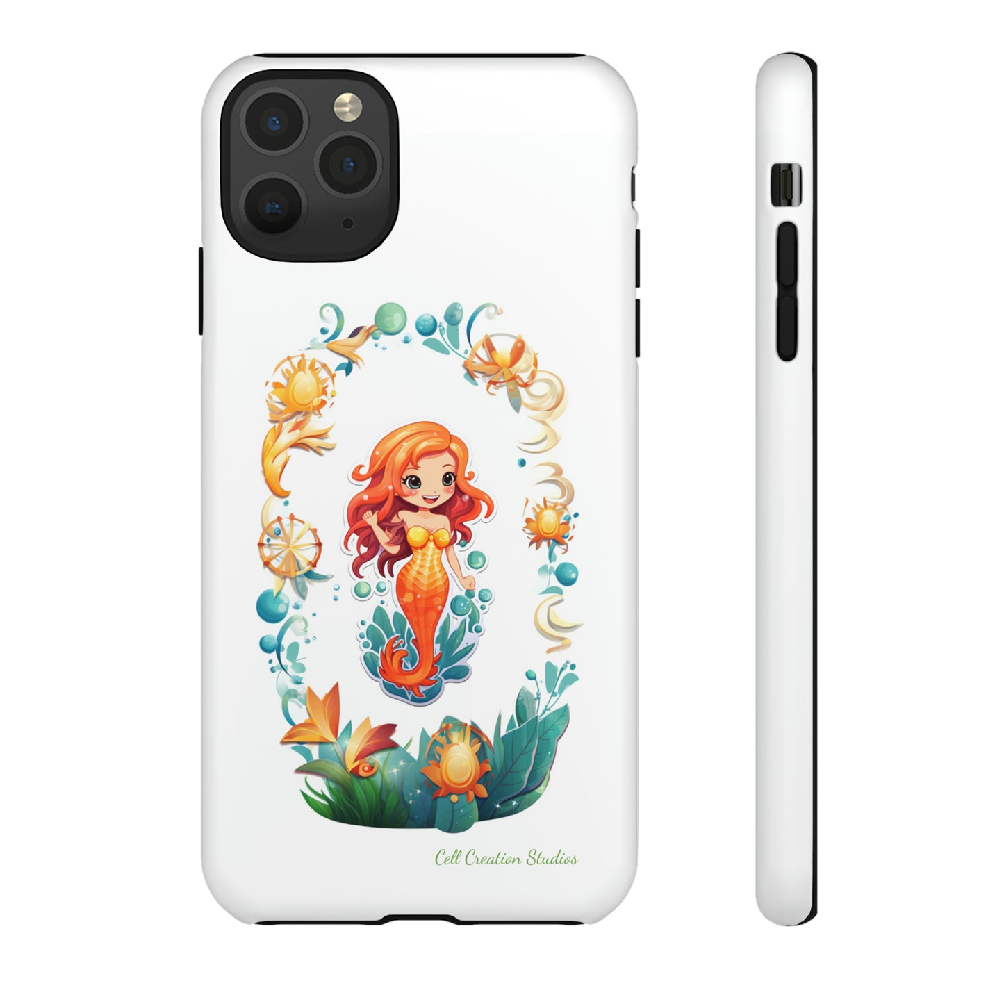 "Auburn Siren" -Tough iPhone Cases