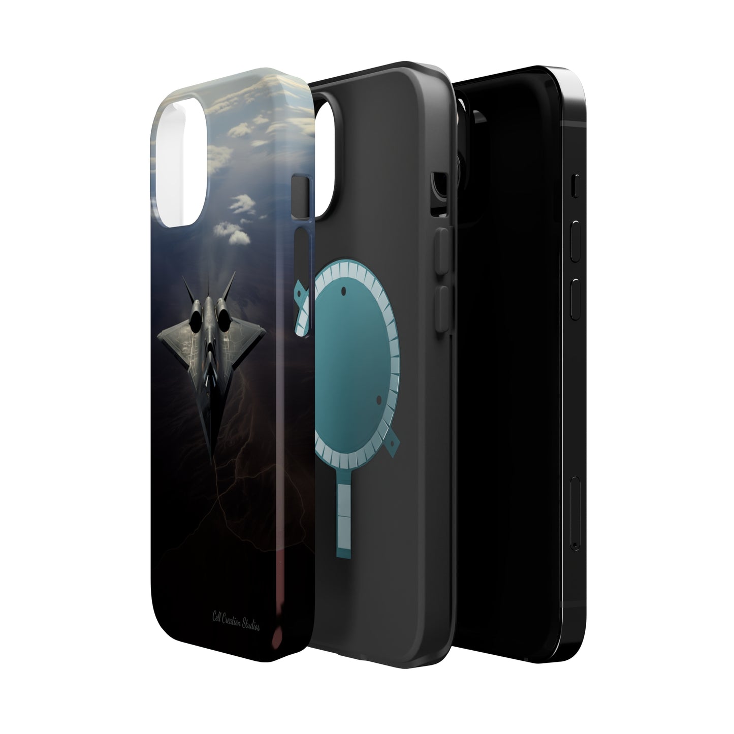 "Stealth Bomber Nightfall" Phone Case -MagSafe Tough Cases