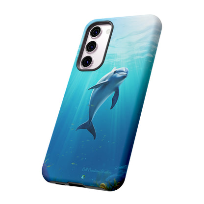 The "Dolphin Serenity" -Tough Samsung Phone Cases