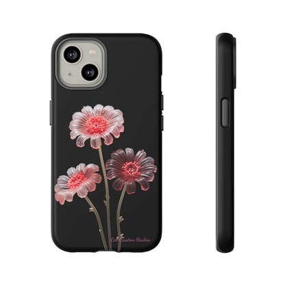 The "Desert Rose Glass Blossom" Phone Case -Tough Cases