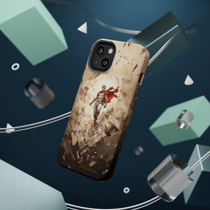 Introducing the "Heroic Guardian" Cell Phone Case – Unleash Your Inner Superhero with Captivating Design -MagSafe Tough Cases