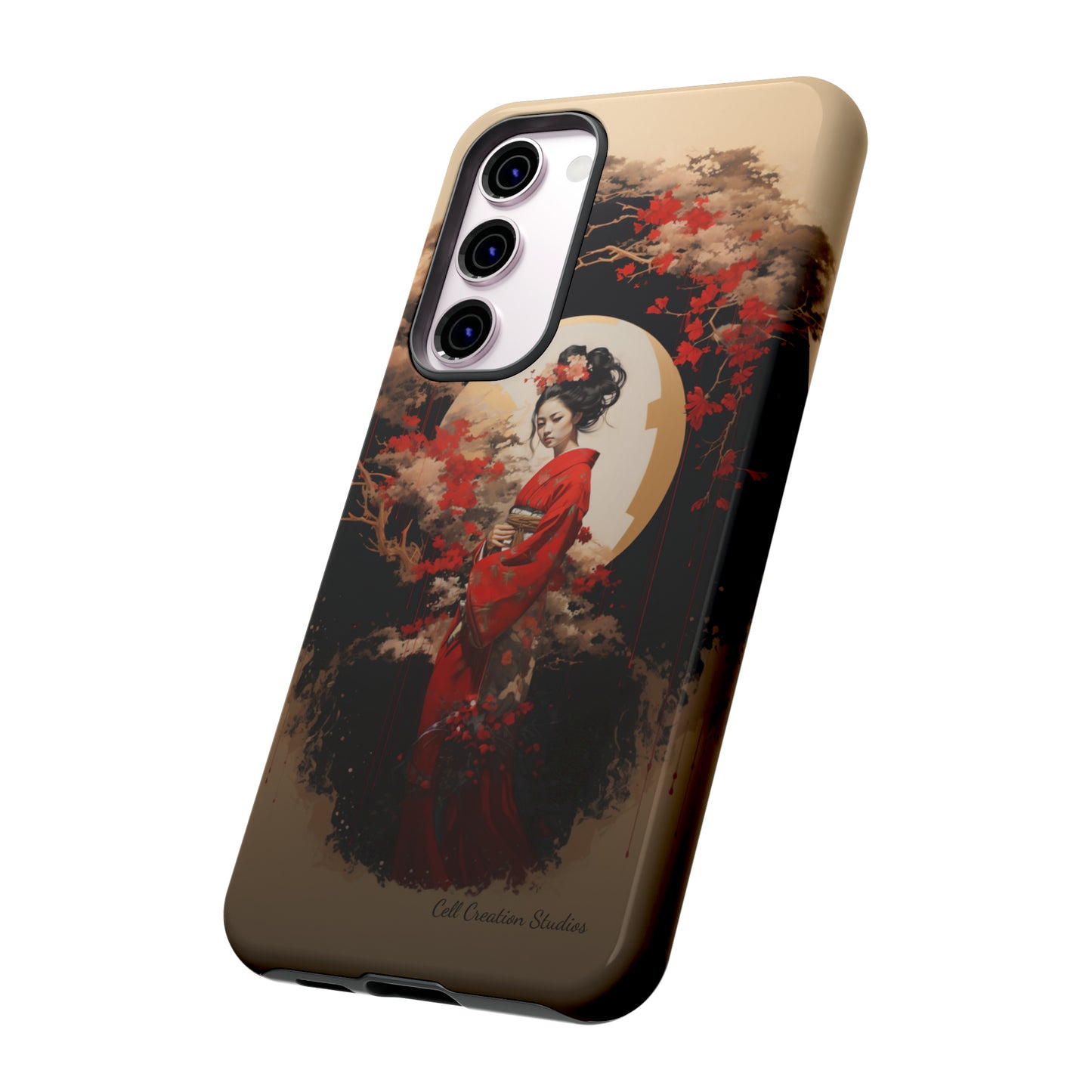 "Japanese Geisha Art" Phone Case -Tough Cases