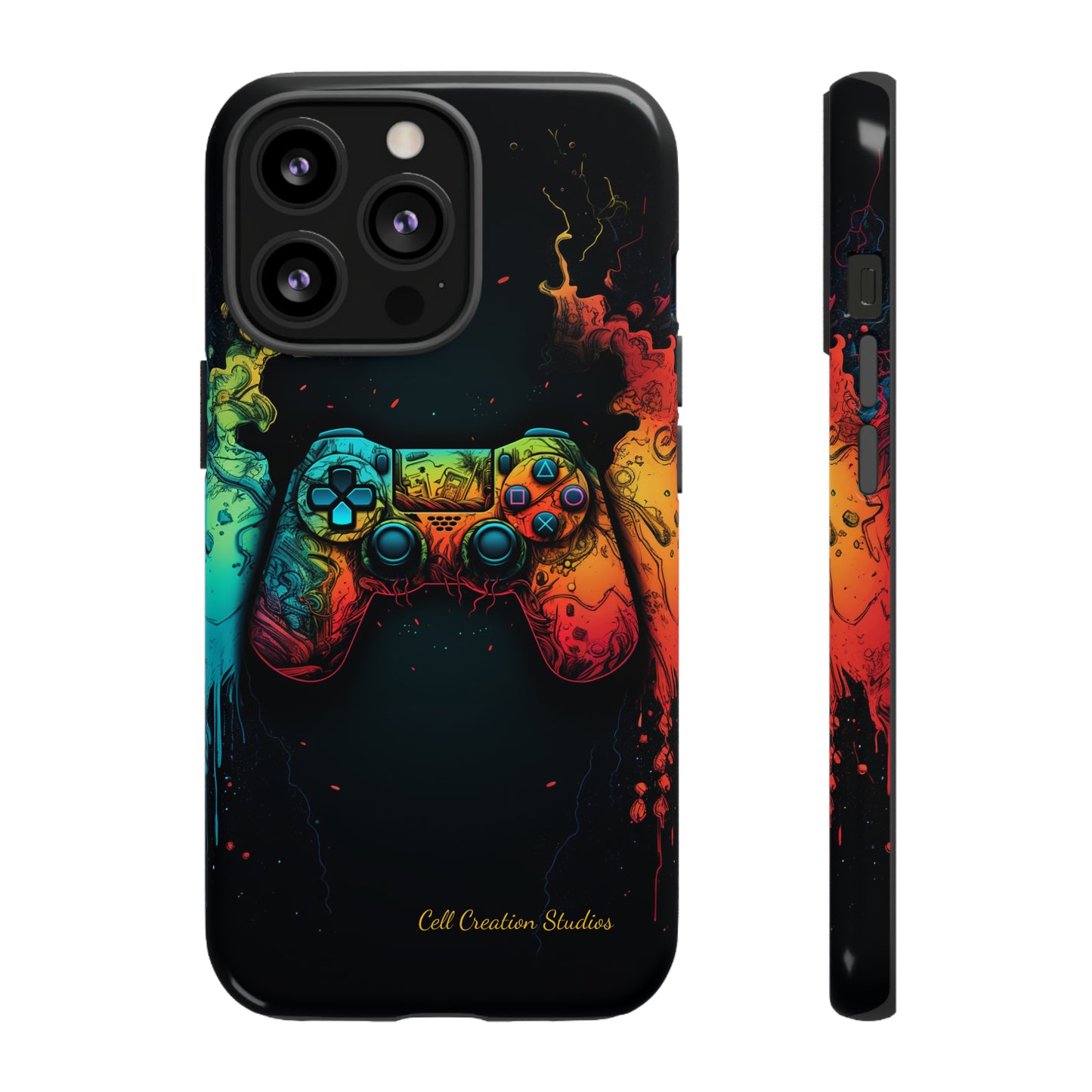 "ColorBlast Gaming" -Tough iPhone Cases