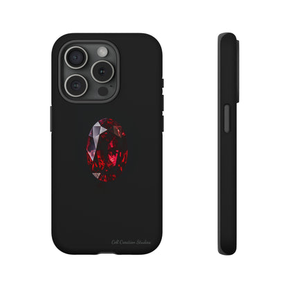 "Ruby Radiance" Phone Case -Tough Cases