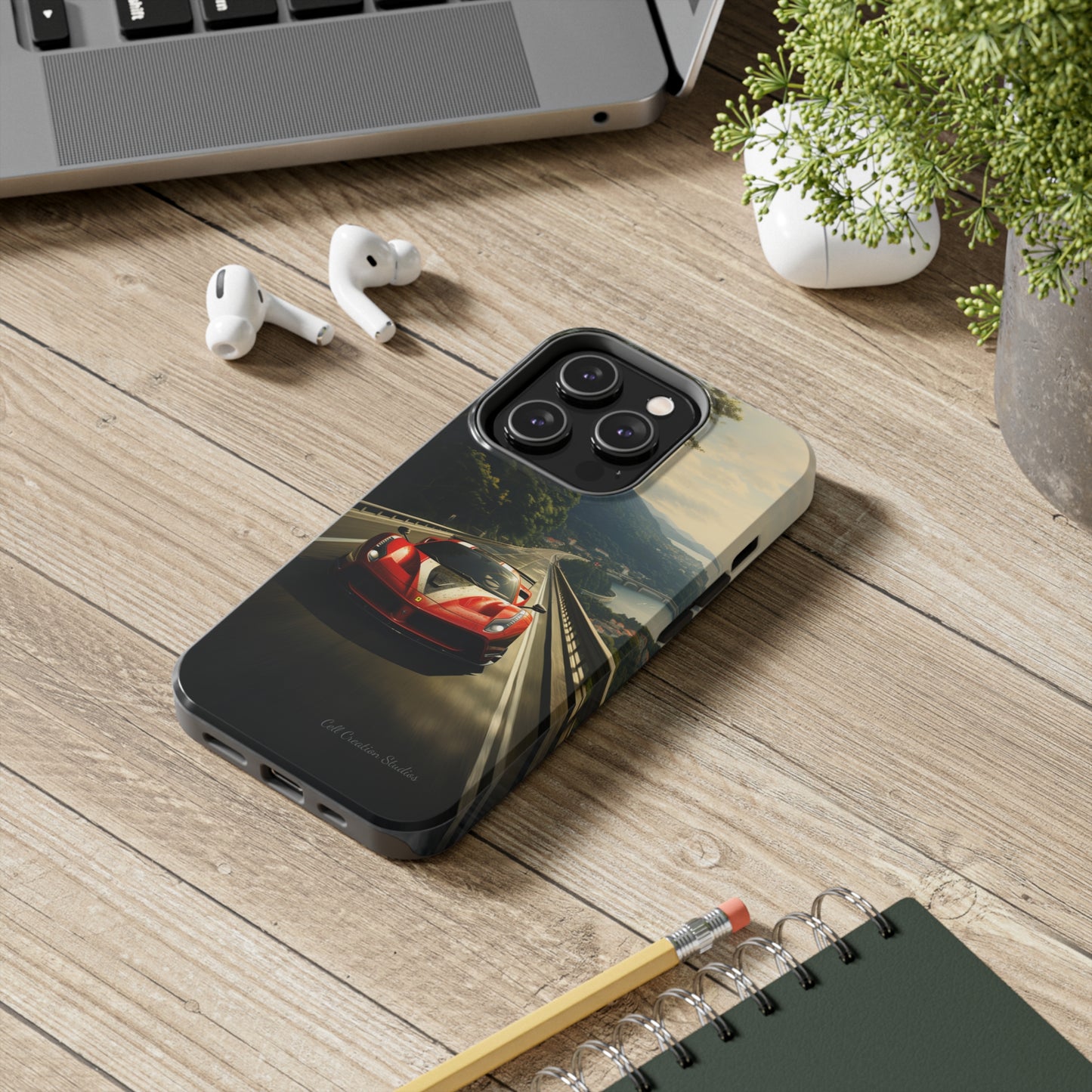 "Tropical Thrill Ferrari Edition" -Tough iPhone Cases