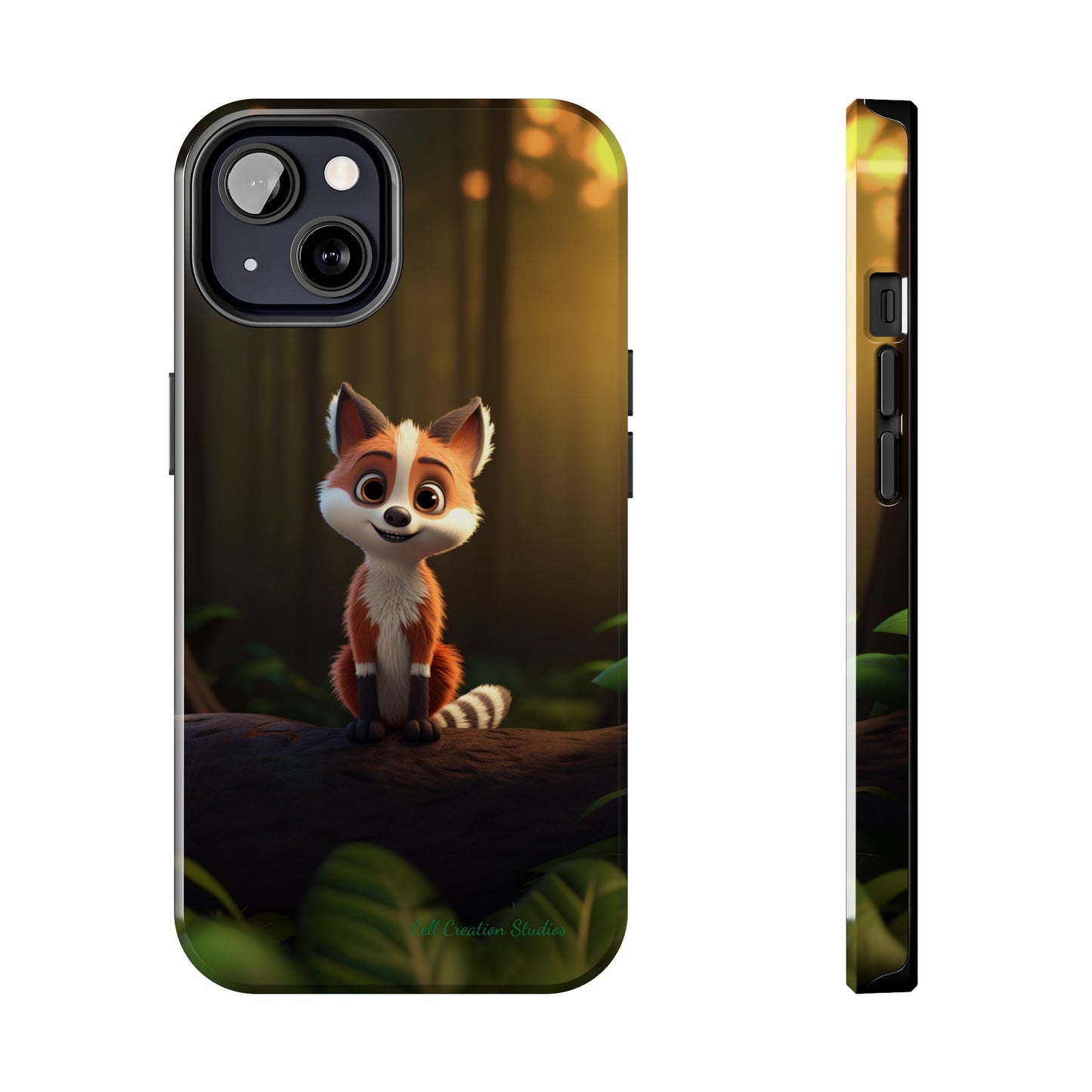 Introducing the "Enchanted Woods Fox" Cell Phone Case – Step into a Whimsical World of Adventure! -Tough Phone Cases