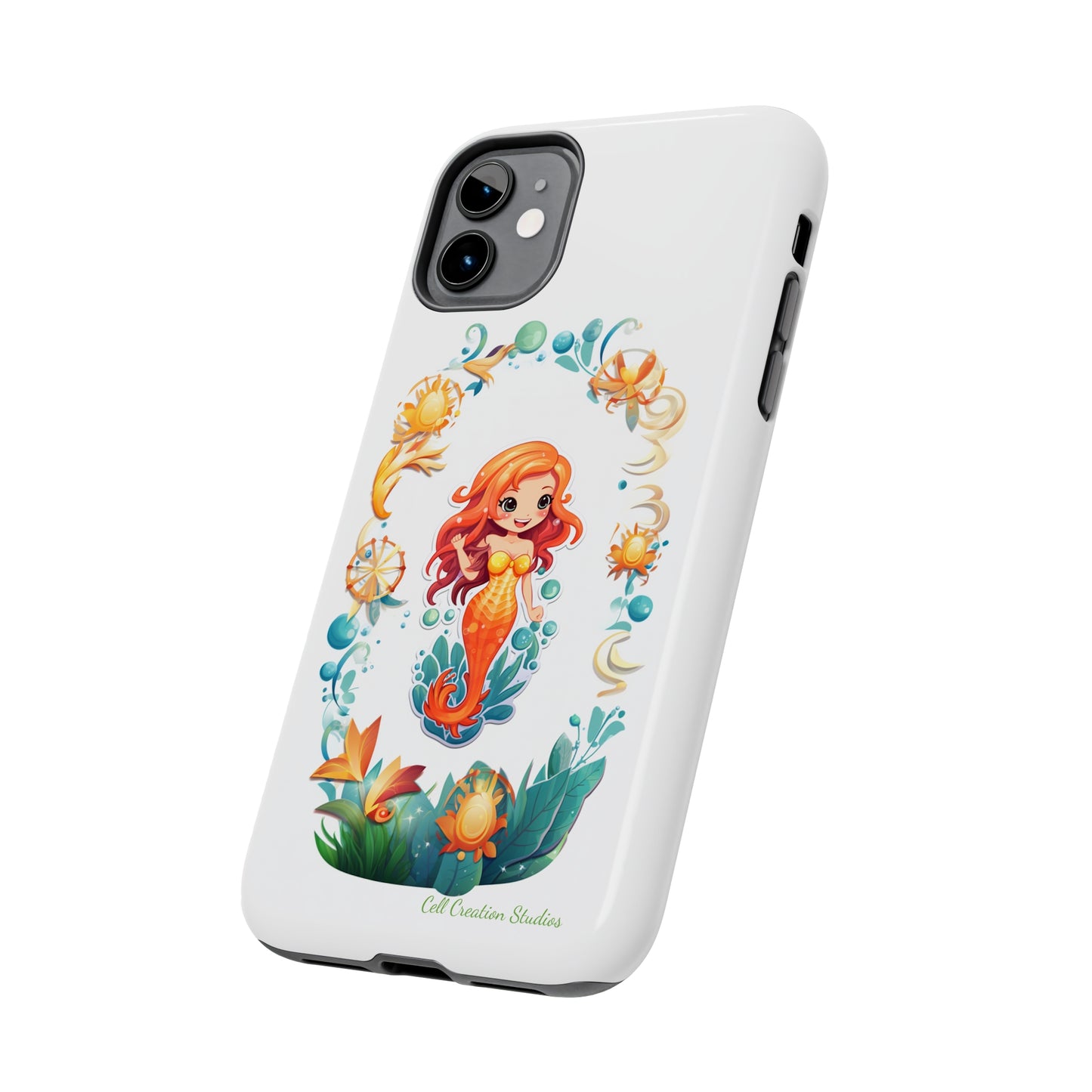 "Auburn Siren" -Tough iPhone Cases