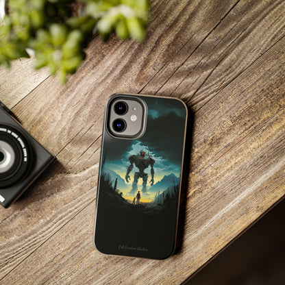 Introducing the "Rising Titan" Cell Phone Case – Witness the Astonishing Emergence of a Giant Robot! -Tough Phone Cases