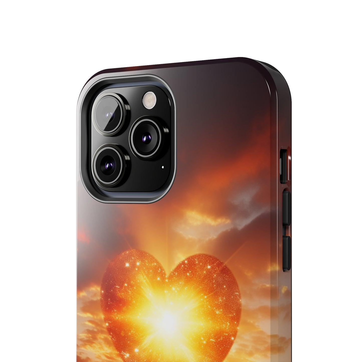 Introducing the "Sunlit Heart" Cell Phone Case – Embrace Love and Radiance -Tough Phone Cases