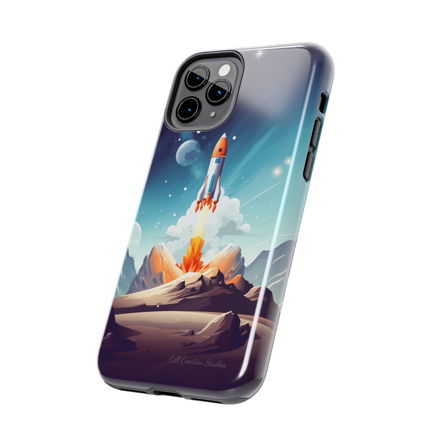 Introducing our "Galactic Odyssey" Cell Phone Case – Launch Your Device into Adventure -Tough Phone Cases