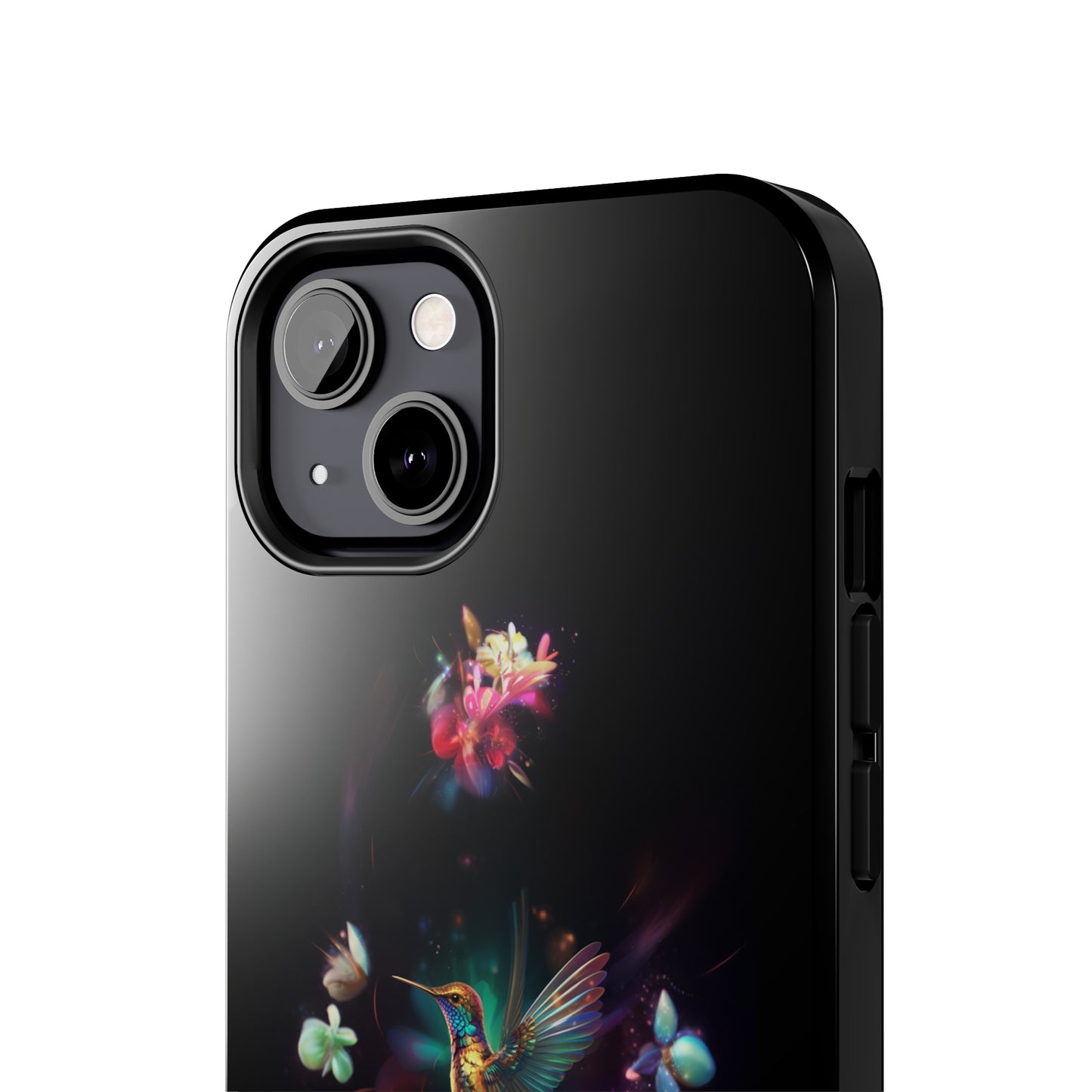 Introducing the "Floral Harmony Hummingbird" Cell Phone Case – Where Elegance Meets Nature -Tough Phone Cases